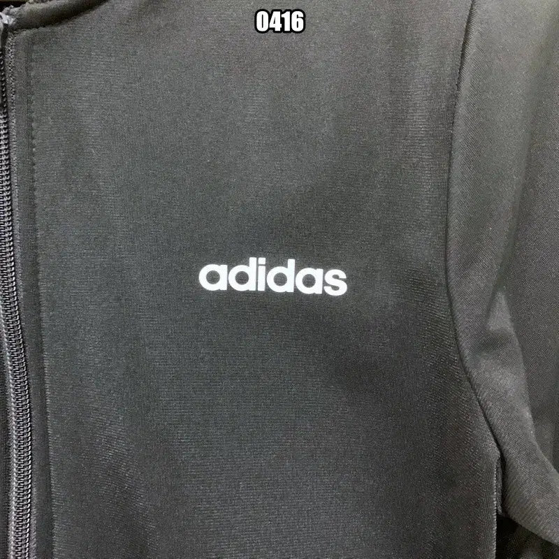 [BUNJANG] Adidas Spellout Half-Zip Blouson Jersey Jacket / M 아디다스 스펠아웃 하프사이드 블루종 져지 자켓