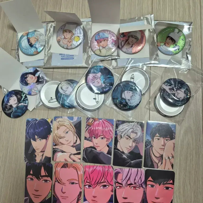 [SOLD OUT] 플레이브 캔뱃지 세트