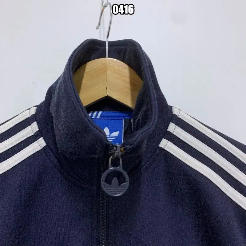 [BUNJANG] Adidas Europa Three-Stripe Full Zip Track Top / M 아디다스 유로파 삼선 풀집업 져지 트랙탑