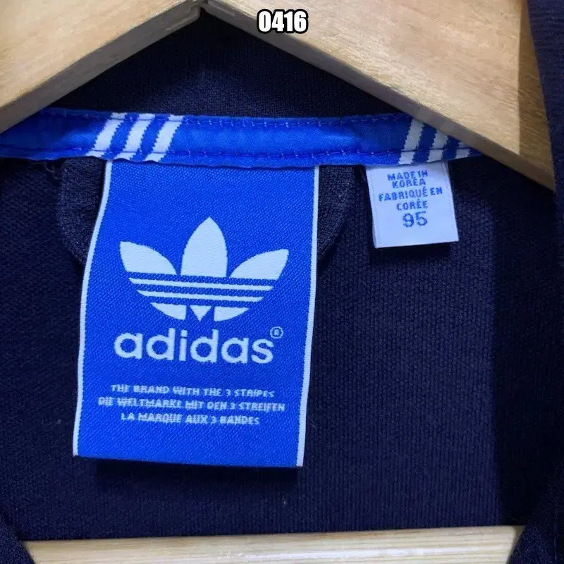 [BUNJANG] Adidas Europa Three-Stripe Full Zip Track Top / M 아디다스 유로파 삼선 풀집업 져지 트랙탑