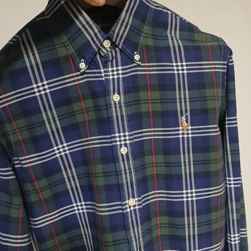 [BUNJANG] Polo Ralph Lauren Checkered Shirt / POLO 폴로 랄프로렌 체크 셔츠 남방