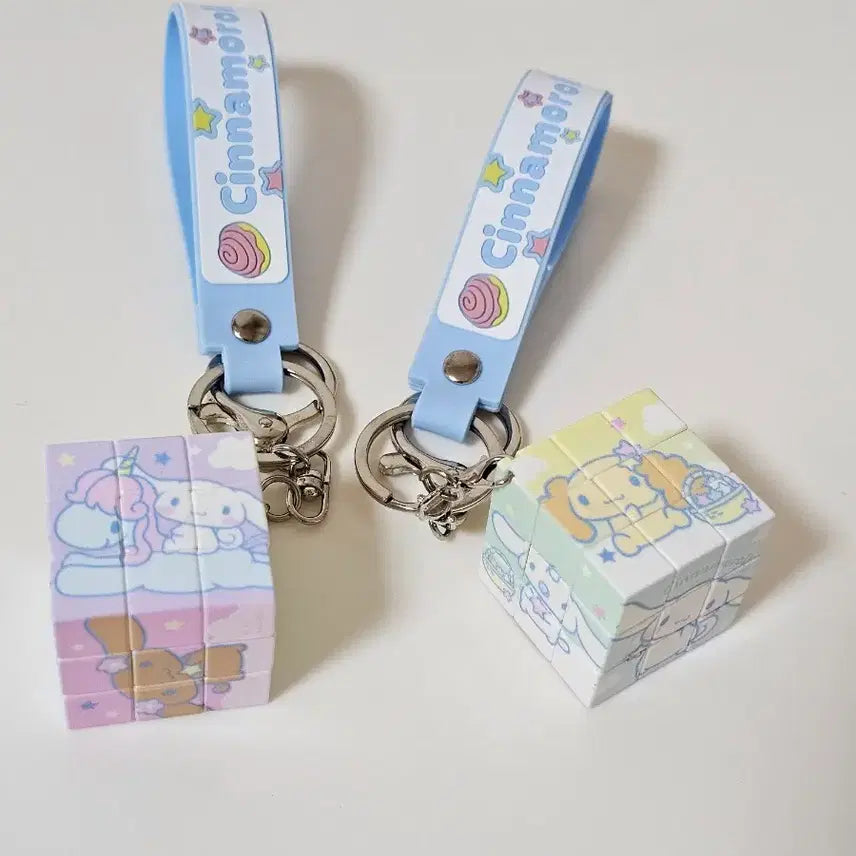 [SOLD OUT] 산리오 시나모롤 큐브 키링 (새상품)