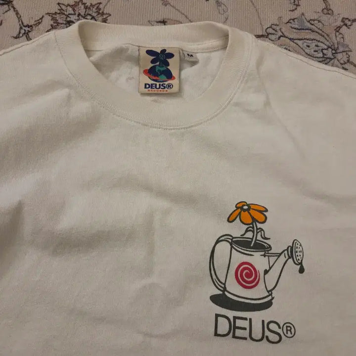 [SOLD OUT] 데우스DEUS 헤비코튼 반팔티 M 105 오버핏