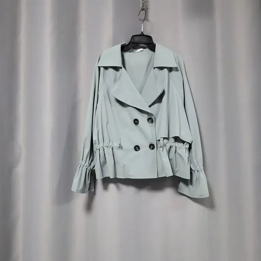 [SOLD OUT] 벨리걸 스판 바람막이 트렌치