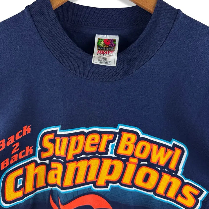 [BUNJANG] 90s Denver Broncos Super Bowl T-Shirt / 90S 덴버 브롱코스 슈퍼볼 티셔츠3161