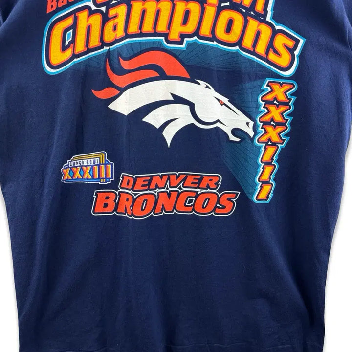 [BUNJANG] 90s Denver Broncos Super Bowl T-Shirt / 90S 덴버 브롱코스 슈퍼볼 티셔츠3161
