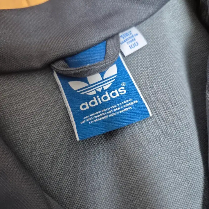 [BUNJANG] Adidas Europa Track Top Gray/Charcoal / 아디다스 유로파 져지 트랙탑 그레이/차콜 형광 100 M