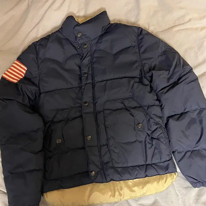 [BUNJANG] Polo Ralph Lauren Denim &amp; Supply Duck Down Padded Jacket S / 폴로 랄프로렌 데님앤서플라이 오리털패딩 S
