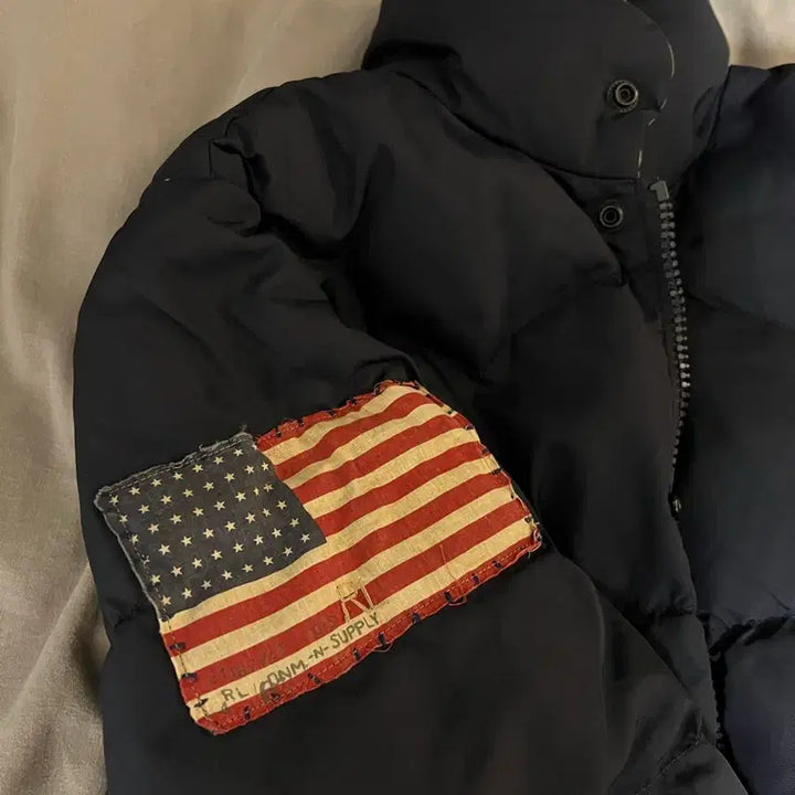 [BUNJANG] Polo Ralph Lauren Denim &amp; Supply Duck Down Padded Jacket S / 폴로 랄프로렌 데님앤서플라이 오리털패딩 S