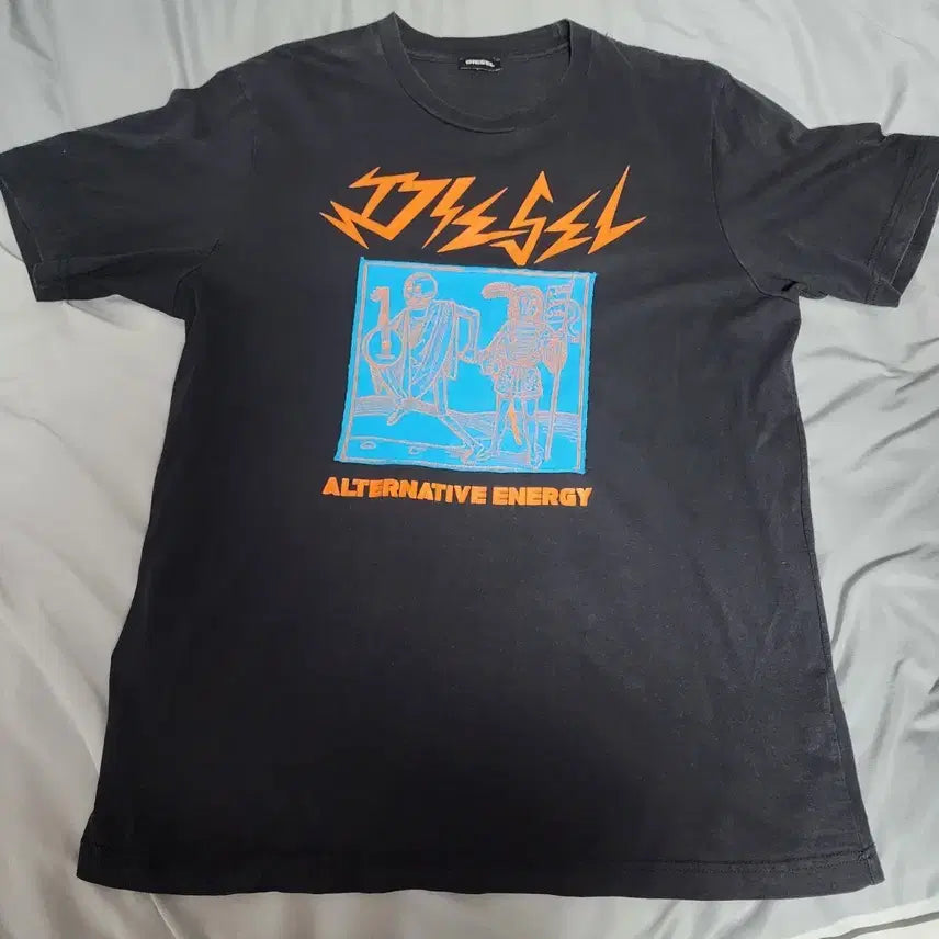 [BUNJANG] Diesel Black Oversized T-shirt / 디젤 블랙 오버핏 반팔