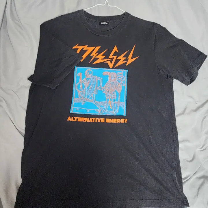 [BUNJANG] Diesel Black Oversized T-shirt / 디젤 블랙 오버핏 반팔