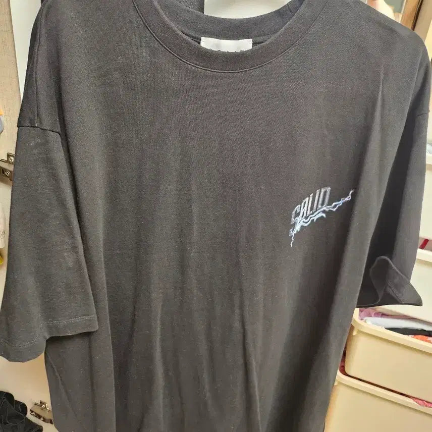 [SOLD OUT] 솔리드옴므 커스텀 프린팅 반팔티 110