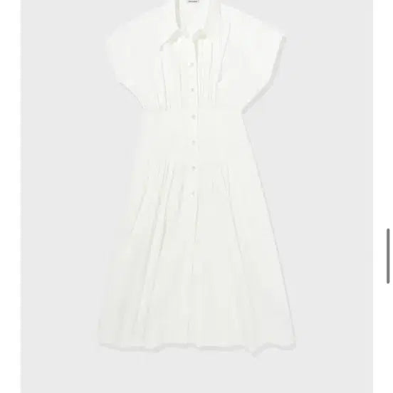 [BUNJANG] Low Classic Waist Shirring Dress / 로우클래식 웨이스트 셔링 드레스 원피스