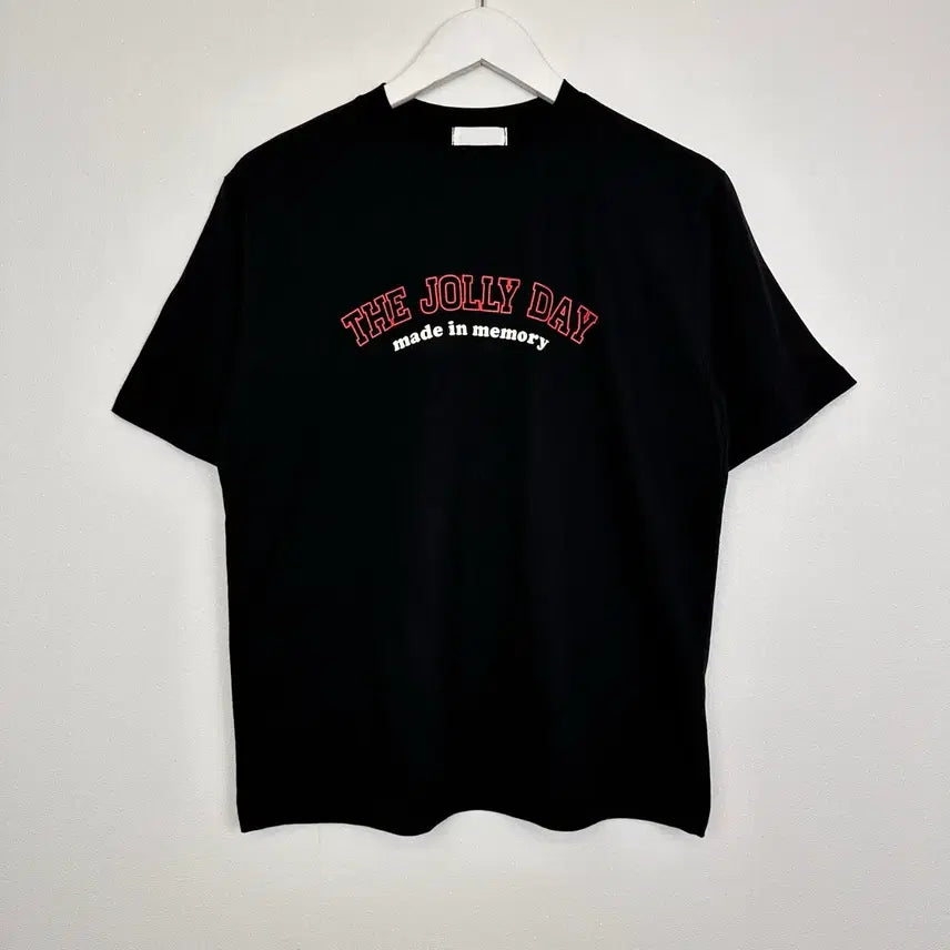 [BUNJANG] Summer Cotton Lettering Short Sleeve T-shirt / 여름 면 데이 레터링 반팔티 반팔티셔츠 기본티 에이블리 지그재그