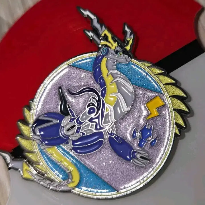 [BUNJANG] Pokemon Lapras Miraidon Badge Set / 포켓몬스터 랜덤뱃지 잠실 팝업 라프라스 미라이돈 판매
