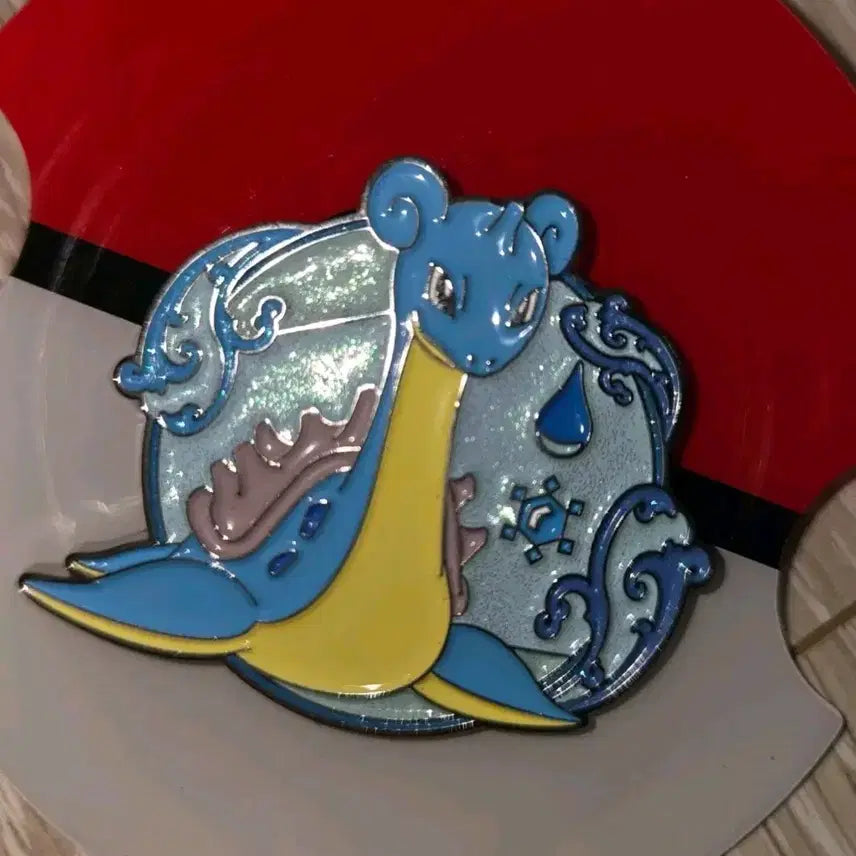 [BUNJANG] Pokemon Lapras Miraidon Badge Set / 포켓몬스터 랜덤뱃지 잠실 팝업 라프라스 미라이돈 판매