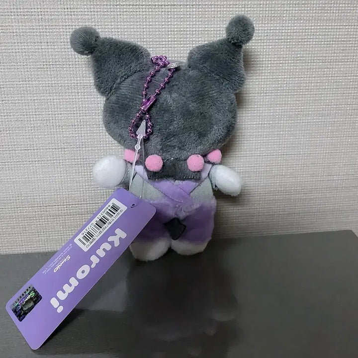 [BUNJANG] Kuromi Overalls Doll Keyring / (5월까지 할인)쿠로미 멜빵 인형 키링