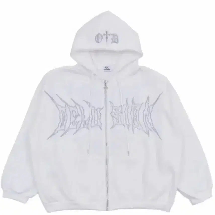 [BUNJANG] VOLCAN Metal Cross Hoodie Zip-up / 볼칸 VOLCAN 메탈 크로스 후드집업