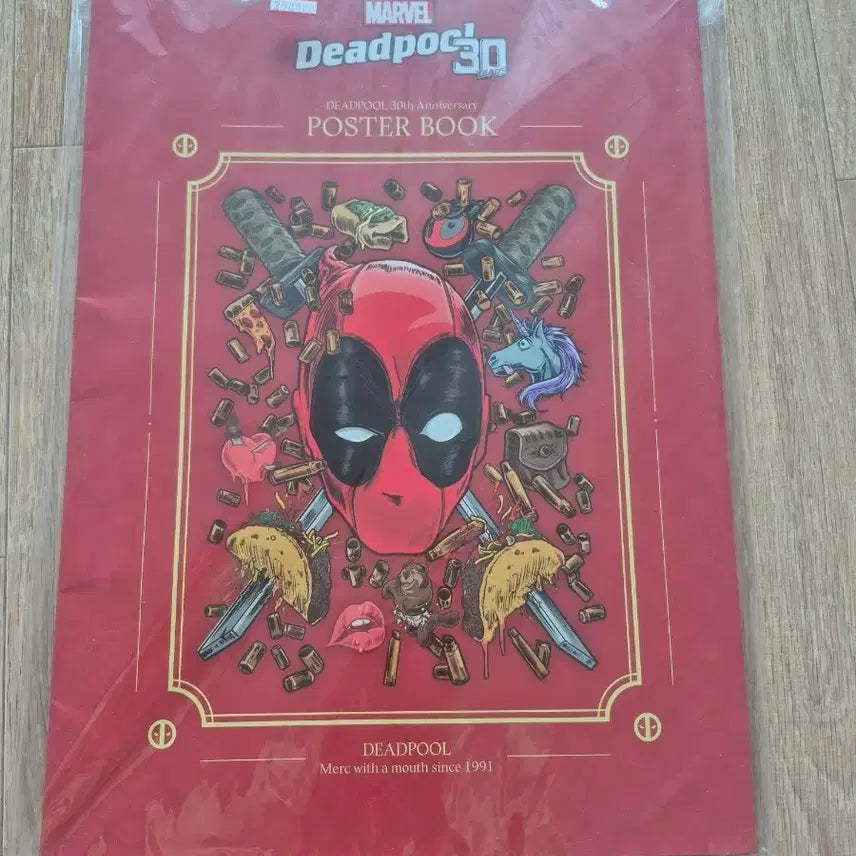 [BUNJANG] Marvel Deadpool 30th Anniversary Poster Book / 마블 데드풀 30주년 포스터북