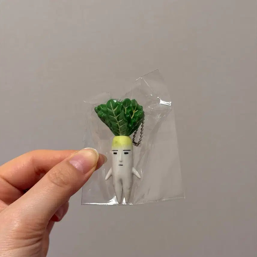 [BUNJANG] San-X Sanrio Radish Keyring / 킹받는 무 키링 고전문구 산엑스 산리오