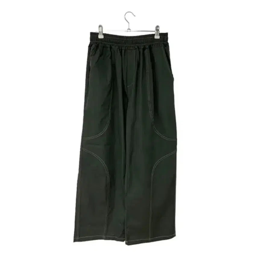 [BUNJANG] Howl You Rena Stitch Cotton Pants / 하우유 르나 배색 스티치 코튼 팬츠