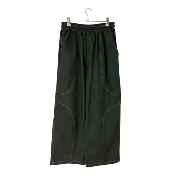 [BUNJANG] Howl You Rena Stitch Cotton Pants / 하우유 르나 배색 스티치 코튼 팬츠