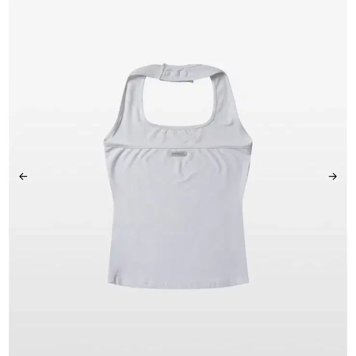 [BUNJANG] Kimseoul Square Sleeveless White Top / 킴서울 킴즈서울 스퀘어 슬리브리스 화이트