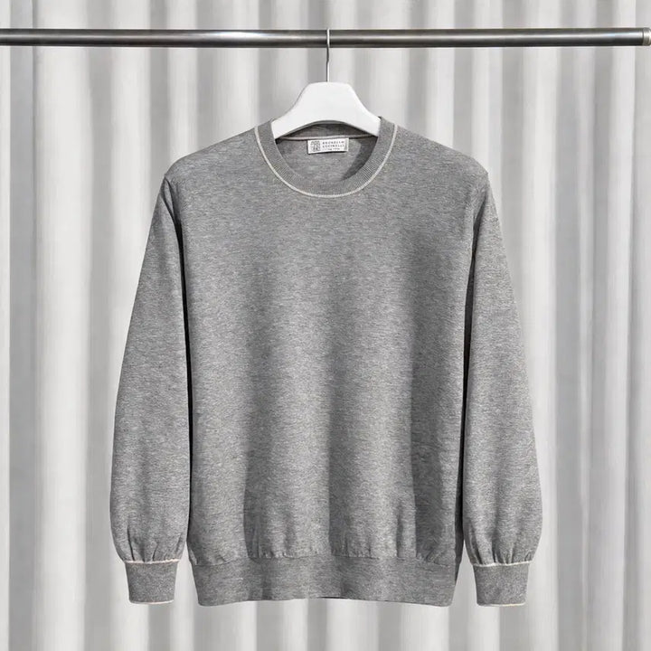 [BUNJANG] Brunello Cucinelli Cotton Crew Neck Knitwear / (54) 브루넬로 쿠치넬리 코튼 크루넥 니트