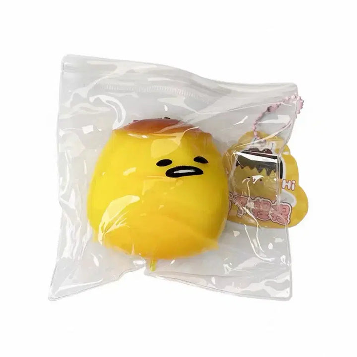 [BUNJANG] XiaoHongShu Gudetama Pudding Squishy / 샤오홍슈 수제 구데타마 푸딩 말랑이(새제품)