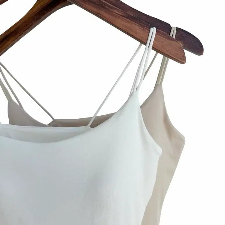 [BUNJANG] Modal Bra Top Sleeveless with Integrated Padding / 교신안함)모달 브라 탑 나시-패드 일체형/부들부들부들