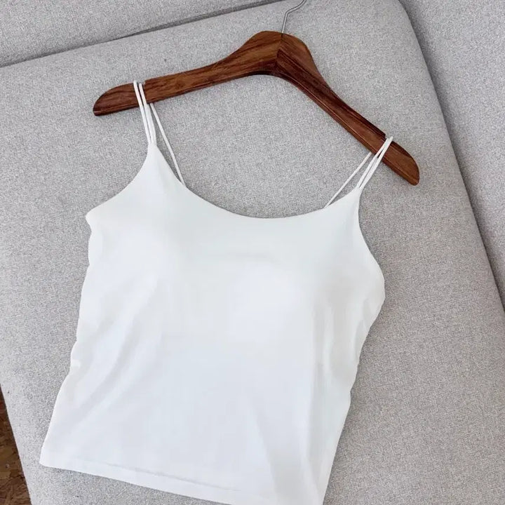 [BUNJANG] Modal Bra Top Sleeveless with Integrated Padding / 교신안함)모달 브라 탑 나시-패드 일체형/부들부들부들