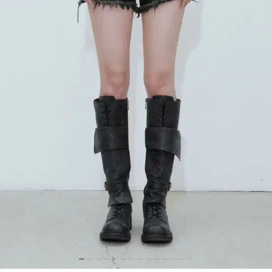 [BUNJANG] BOHEMIAN SEOUL Darkness Low Waist Shorts / 보헤미안서울 다크니스 로우웨스트 쇼츠 숏팬츠 s
