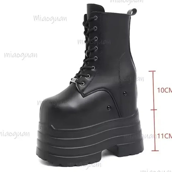 [BUNJANG] Concert Platform Boots (20cm Heel, Size 230-235) - Rental / 콘서트 굽 20cm 230-235 스탠딩화 대여