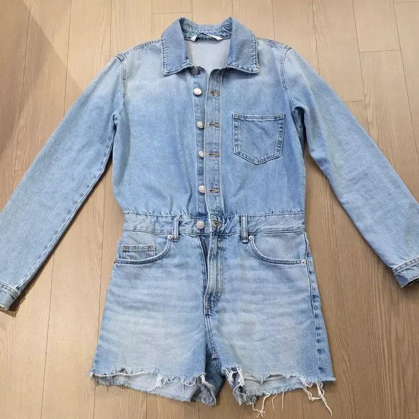 [BUNJANG] ZARA Denim Jumpsuit / <새옷> ZARA_데님 점프수트