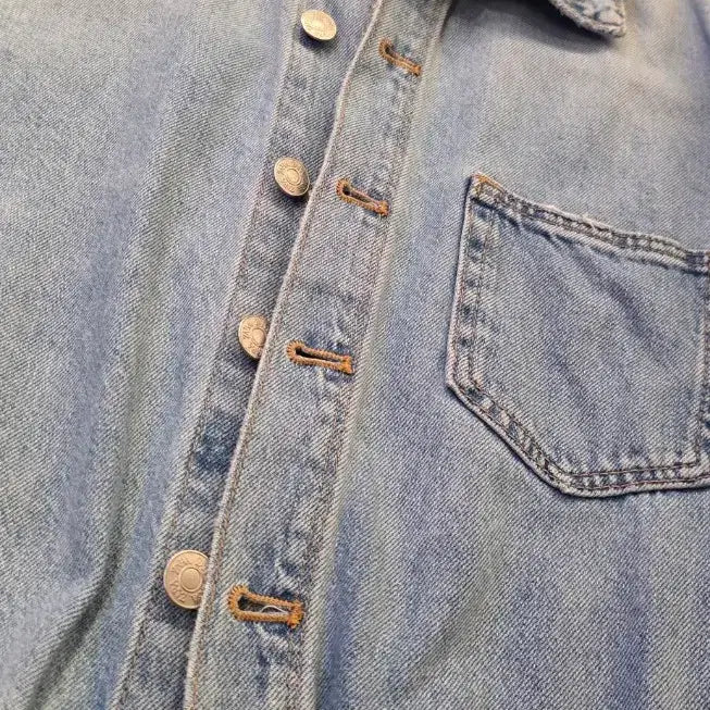 [BUNJANG] ZARA Denim Jumpsuit / <새옷> ZARA_데님 점프수트