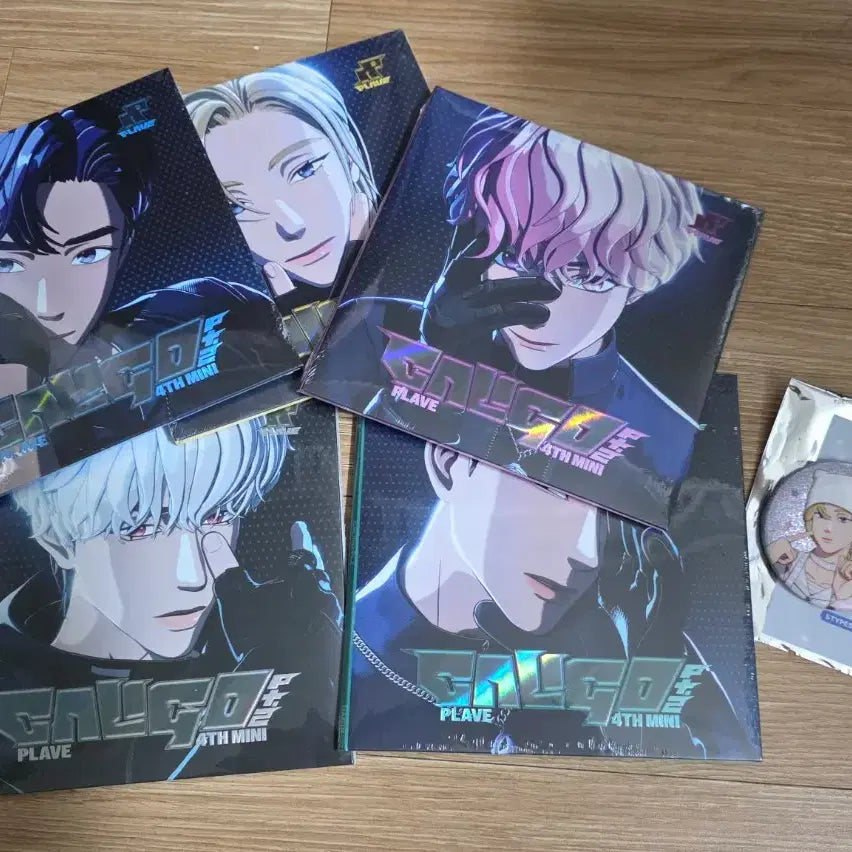 [BUNJANG] Caligo ID PASS Part 2 Album Bundle Set / [뿌노아 캔뱃지 덤] 칼리고 파트2 ID PASS 미개봉 세트