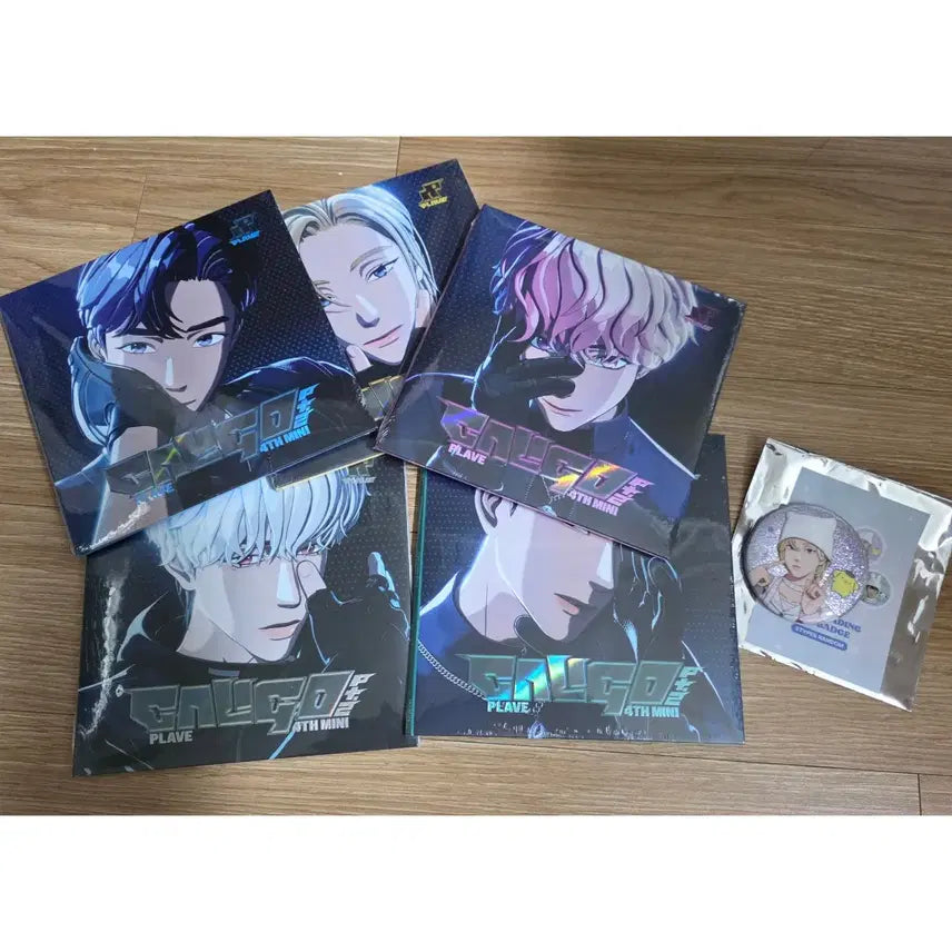 [BUNJANG] Caligo ID PASS Part 2 Album Bundle Set / [뿌노아 캔뱃지 덤] 칼리고 파트2 ID PASS 미개봉 세트