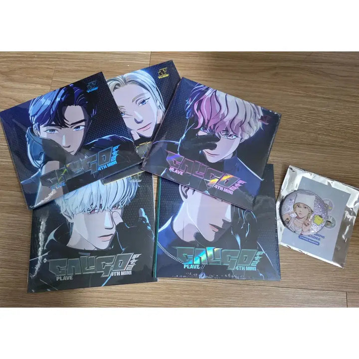 [BUNJANG] Caligo ID PASS Part 2 Album Bundle Set / [뿌노아 캔뱃지 덤] 칼리고 파트2 ID PASS 미개봉 세트
