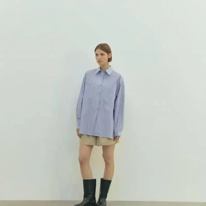 [BUNJANG] Ethos Stripe Shirt / 에토스 스트라이프셔츠
