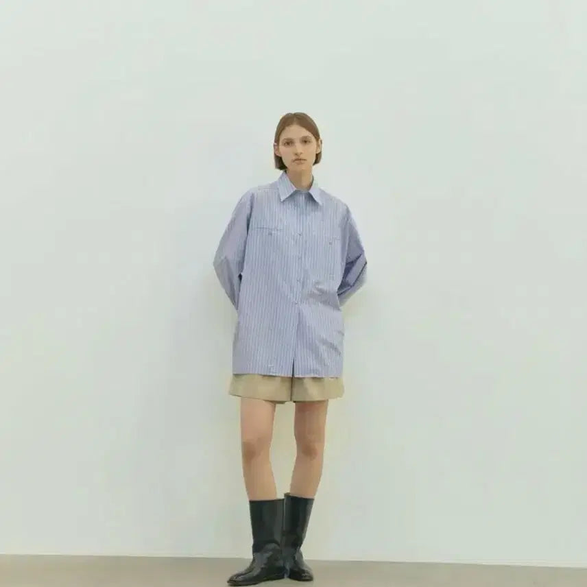 [BUNJANG] Ethos Stripe Shirt / 에토스 스트라이프셔츠