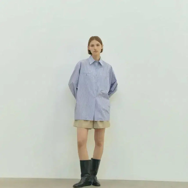 [BUNJANG] Ethos Stripe Shirt / 에토스 스트라이프셔츠