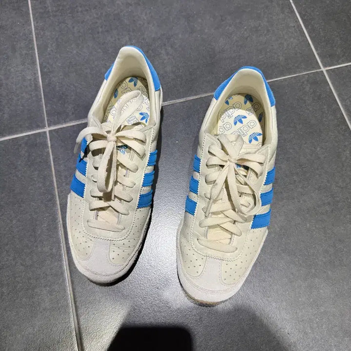 [BUNJANG] Adidas Japan Cream White Blue 250 / 아디다스 재팬 크림화이트 블루 250