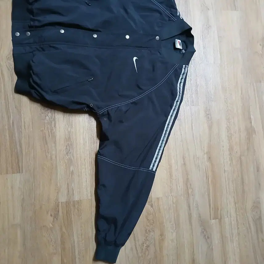 [BUNJANG] Nike 90s Old School Windbreaker Jacket / 나이키 NIKE 90년대 올드스쿨 바람막이 자켓 우븐 빈티지