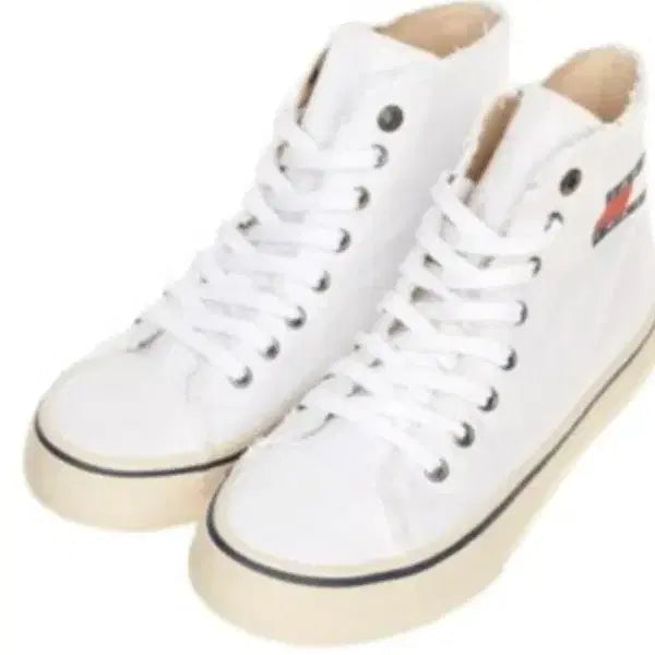 [BUNJANG] Tommy Hilfiger High-Top Sneakers / 토미 하이탑 스니커즈(새상품 미사용)