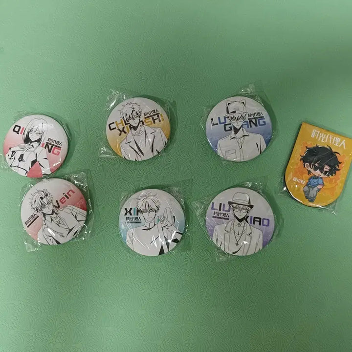 [BUNJANG] Link Click Can Badge Bundle Set / 시광대리인 캔뱃지 일괄