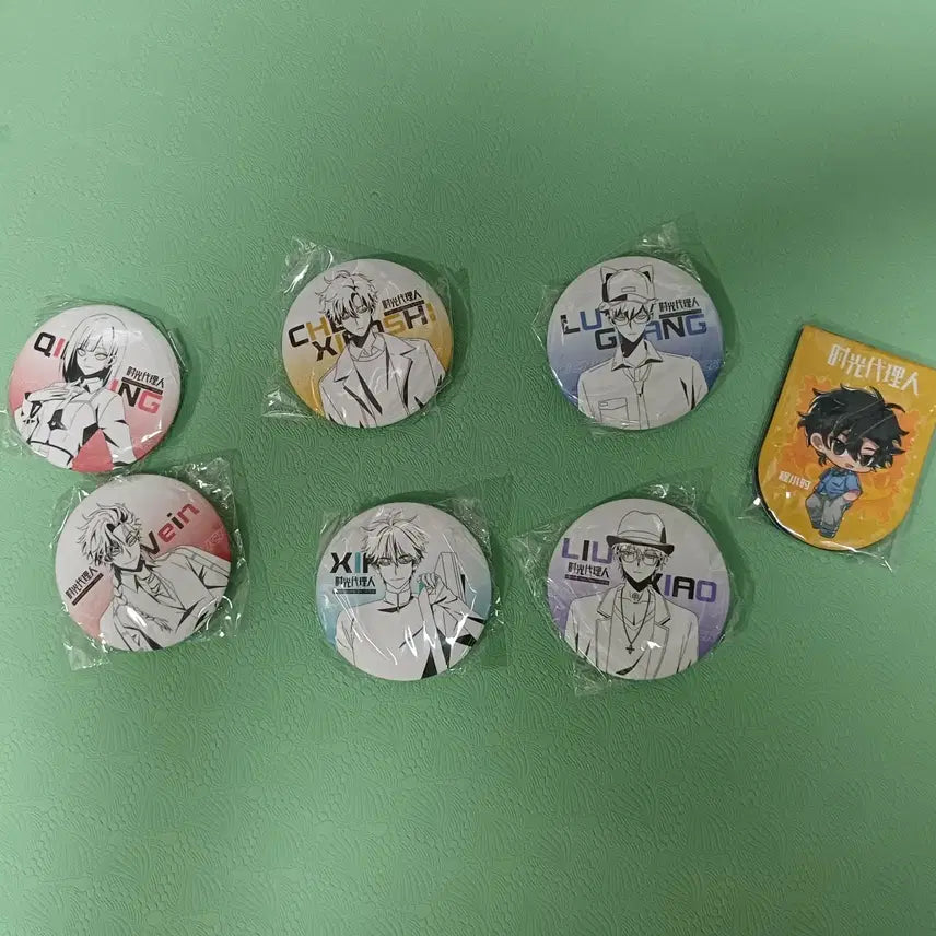 [BUNJANG] Link Click Can Badge Bundle Set / 시광대리인 캔뱃지 일괄