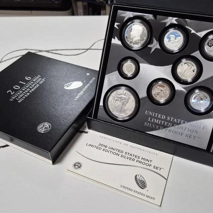 [BUNJANG] 2016 US Limited Edition Silver Proof Set - American Silver Eagle &amp; ATB Quarters / 2016년 미국 한정판 실버 프루프 세트