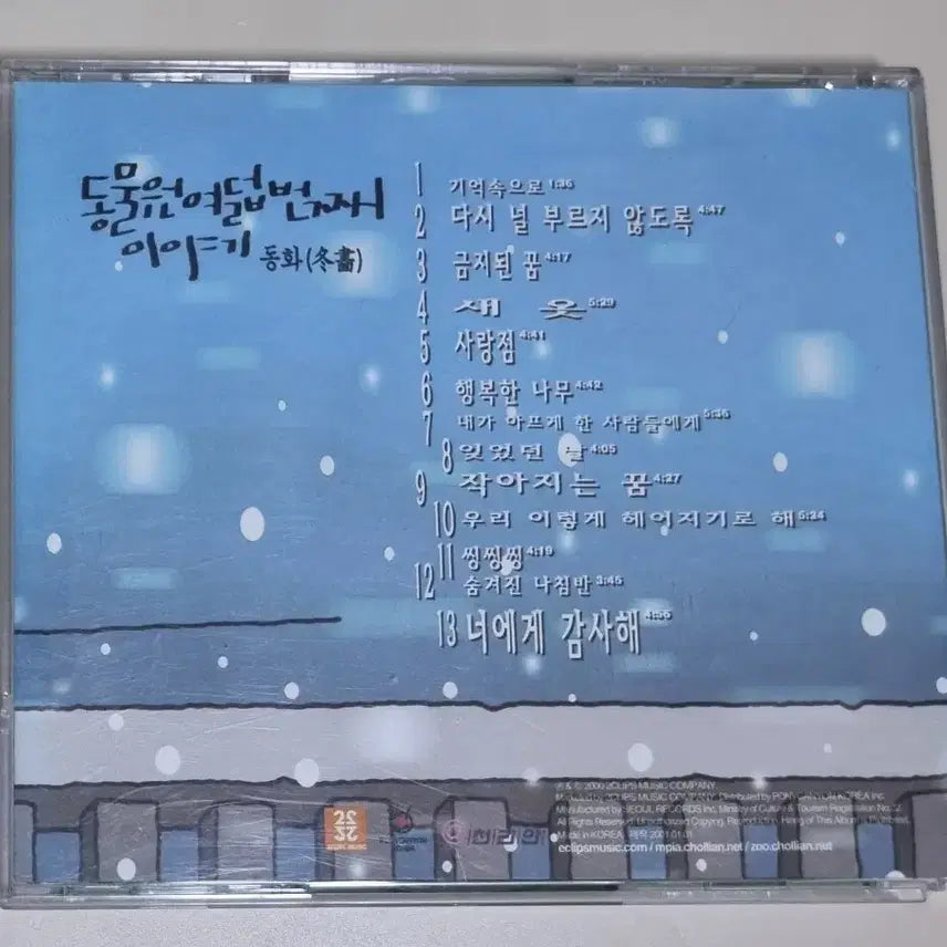 [BUNJANG] The Zoo 8th Album (Unsealed CD) / 동물원 8집 (개봉 CD)
