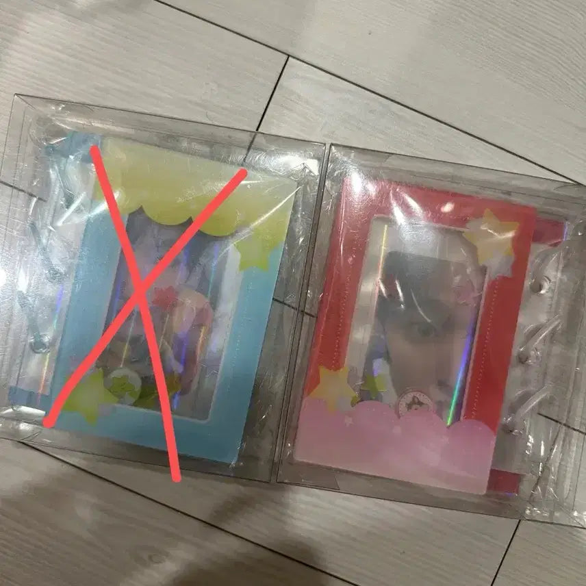 [BUNJANG] NCT WISH 1st Anniversary Yuushi Riku Photocard Binder / 포카포함 엔시티 위시1주년 포카 바인더 리쿠