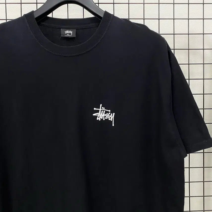 [BUNJANG] Stussy Basic Stock Logo T-Shirt 2XL / <2XL> 스투시 베이직 스탁 로고 반팔 티셔츠